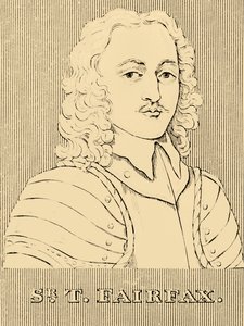 费尔法克斯爵士（T. Fairfax），1612-1671年，1830年。 作者 不明