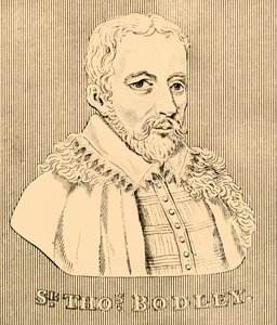 托马斯·博德利爵士（Sir Thomas Bodley），1545-1613年，1830年。 作者 不明