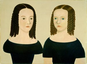姐妹们，约1840年。 作者 不明