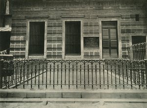 黑洞遗址，1925年。 作者 不明