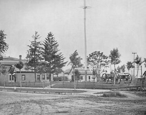 印第安纳州韦恩堡旧城遗址，建于1897年。 作者 不明