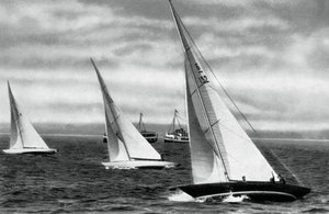 六米R级帆船，柏林奥运会，1936年 作者 不明