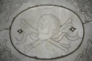 Skull and bones Florence Italie 作者 不明