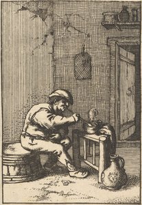 吸烟者副本，1610-185。 作者 不明