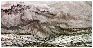 一场暴风雪，斯诺登，1853年，1956年 作者 不明
