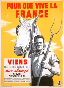 因此，法国可以生存，并在野外工作数周，1940-1944年 作者 不明