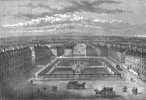 苏豪广场（Soho Square），c1700 1897 作者 不明