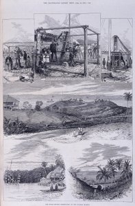 日食天文台，尼科巴群岛，c1875 作者 不明
