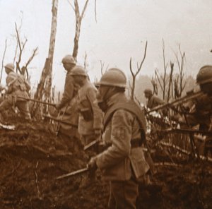 士兵前进，c1914-c1918 作者 不明