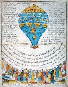 空气静力学领域的歌，十八世纪 作者 不明