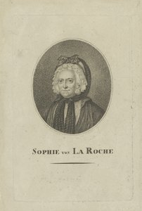 索菲·冯·拉·罗什（Sophie von La Roche），出生于古特曼·冯·古特斯霍芬（1730-1807），c。 1800。 作者 不明