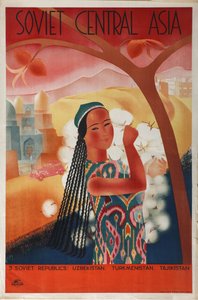 1934年Intourist公司的苏联中亚海报