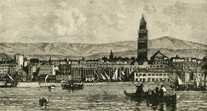 Spalatro，来自海港，1890年。 作者 不明