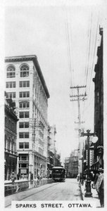 加拿大渥太华的Sparks Street，建于1920年代 作者 不明