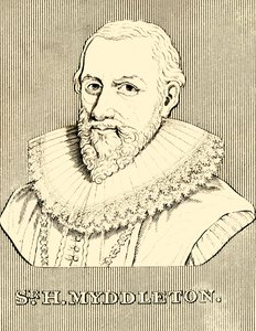 高级米德尔顿（H. Myddleton），1560-1631年，1830年。 作者 不明