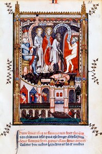 1317年，圣丹尼斯被扔进火炉 作者 不明