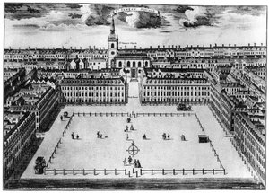 伦敦圣詹姆士广场（St Jamess Square），18世纪，1907年 作者 不明