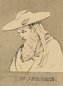 圣杰罗姆（St.Jerome），电话：347-420年，1830年。 作者 不明