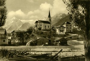 圣玛格丽特教堂，奥地利卡普伦，c1935年。 作者 不明