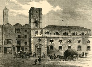 圣奥拉夫教堂，1820年，大约1878年。 作者 Unbekannt
