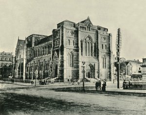 1901年，墨尔本圣保罗大教堂。 作者 不明