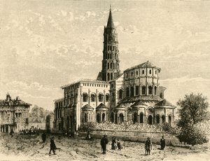 1890年，图卢兹，圣塞宁。 作者 不明