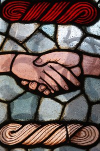 Stained glass : Yom Kippur, Budapest, Hongrie 作者 不明