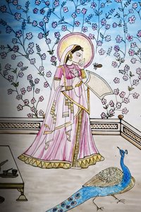 大布列塔尼省朗德市伊斯克康寺的彩色玻璃 作者 不明