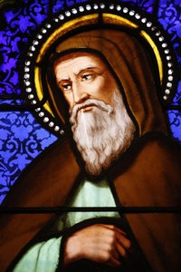 Stained glass in St Paul