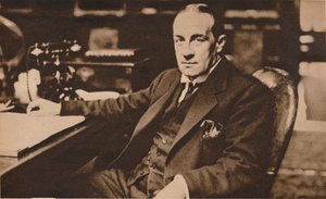 1935年5月，新当选为英国首相的斯坦利·鲍德温（Stanley Baldwin）。 作者 不明