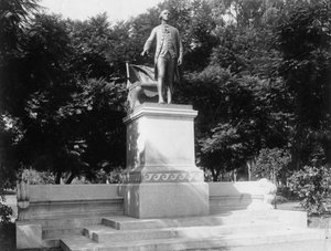 乔治华盛顿雕像1732-1799年，阿根廷布宜诺斯艾利斯，1927年 作者 不明