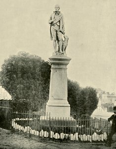 罗伯特·伯恩斯（Robert Burns）雕像，巴拉瑞特（Ballarat），1901年。 作者 不明