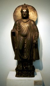 佛像，来自印度加瓦拉，2世纪 作者 不明