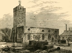 斯托克·纽顿顿教堂（Stoke Newington Church），1750年，建于1876年。 作者 不明