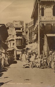 街景，拉合尔，。 作者 不明