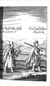 乔治·亚当·施莱辛格·德勒（Georg Adam Schleissing Derer）的《勒索西》（Streltsy），都位于伊万（Ius）的伊扎尔（Czaaren）和彼得·阿列克维兹（Peter Alexewiz），1693年 作者 不明