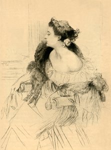 研究，1903年。 作者 不明