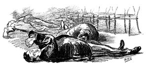 被锣声催眠的对象，1891年 作者 不明