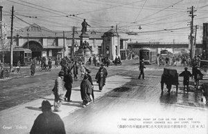 20世纪，日本东京，须田町街 作者 不明