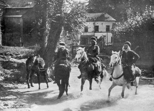 苏丹骑兵，法国，1915年 作者 不明