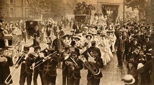 Suffragette Martyrs 1908年从监狱释放，1933年。 作者 不明