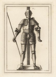 Suit of armour made for King Henry VIII at age 18 in the Tower of London 作者 不明
