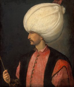苏丹苏莱曼一世大帝，1530-1540年。 作者 不明