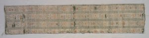 环绕于1600年代初期的土耳其丝绸靠垫套。 作者 不明
