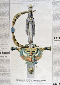 1899年，向商业指挥官提供荣誉剑 作者 不明
