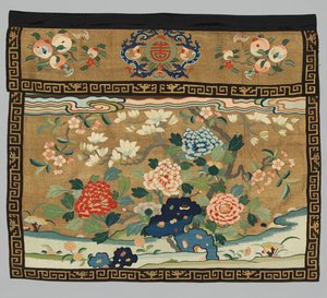桌子悬挂，1700到1800年代。 作者 不明