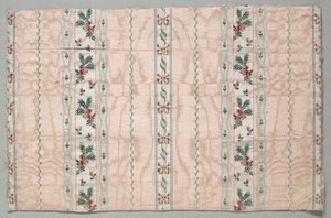 塔法塔（Taffeta），布罗卡迪（Brocaded），建于1700年代后期。 作者 不明