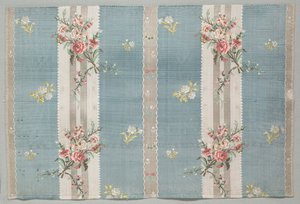 塔夫绸碎片，1700年代后期。 作者 不明