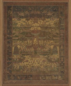 Taima Mandala，14世纪。 作者 不明
