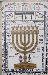 Talmud artwork in Herzliya synagogue, Hertzliya, Israel 作者 不明